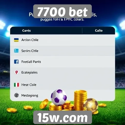 Métodos de pagamento disponíveis no 7700 bet